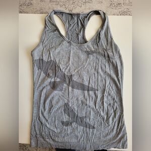 Oiselle Gray Flyte Tank - Size Medium